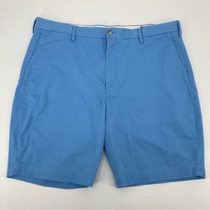 Polo Ralph Lauren Sky Blue Stretch Classic Fit 9” Flat Front Shorts 40